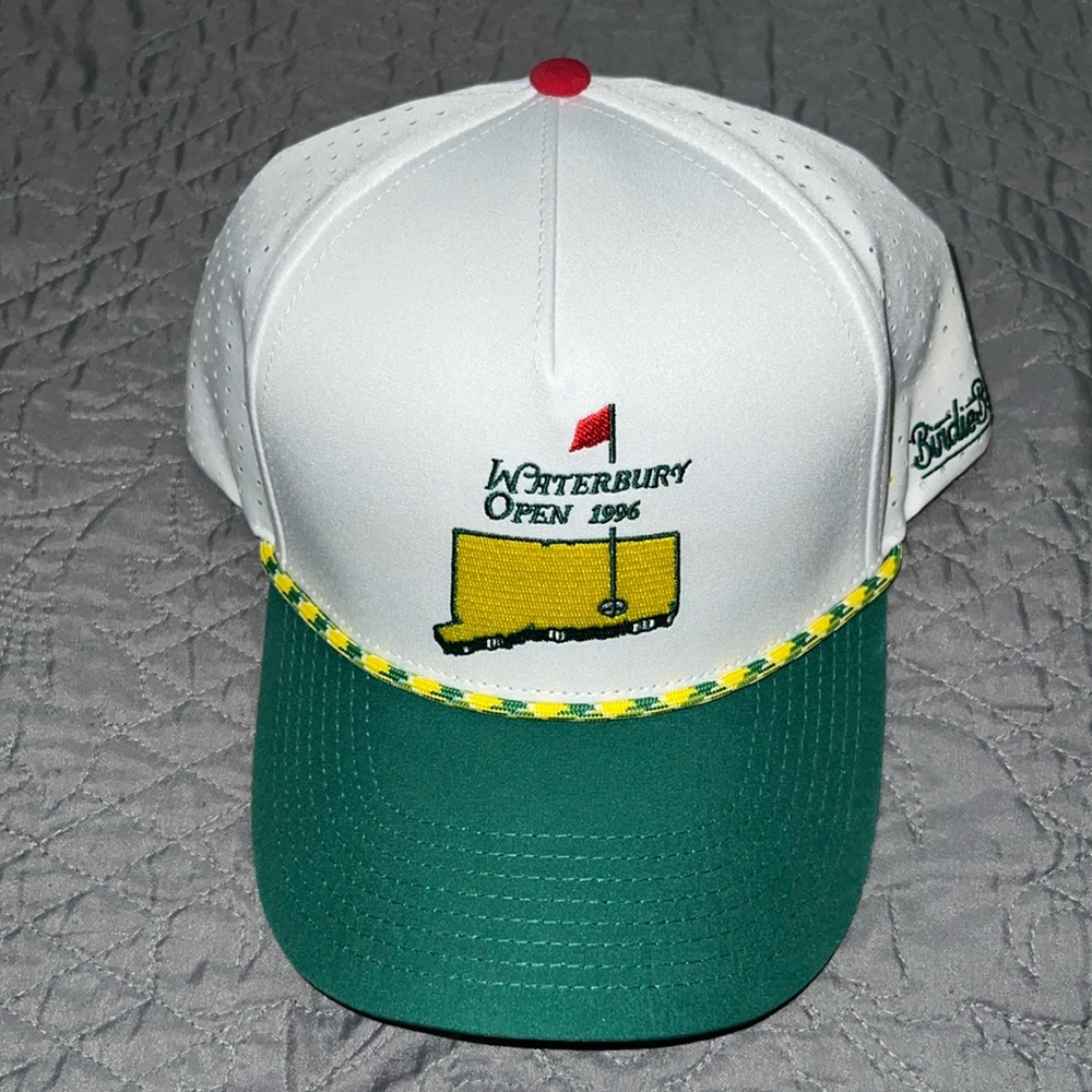 Happy Gilmore golf hat A-frame SnapBack rope hat birdie bros. EUC clean hat